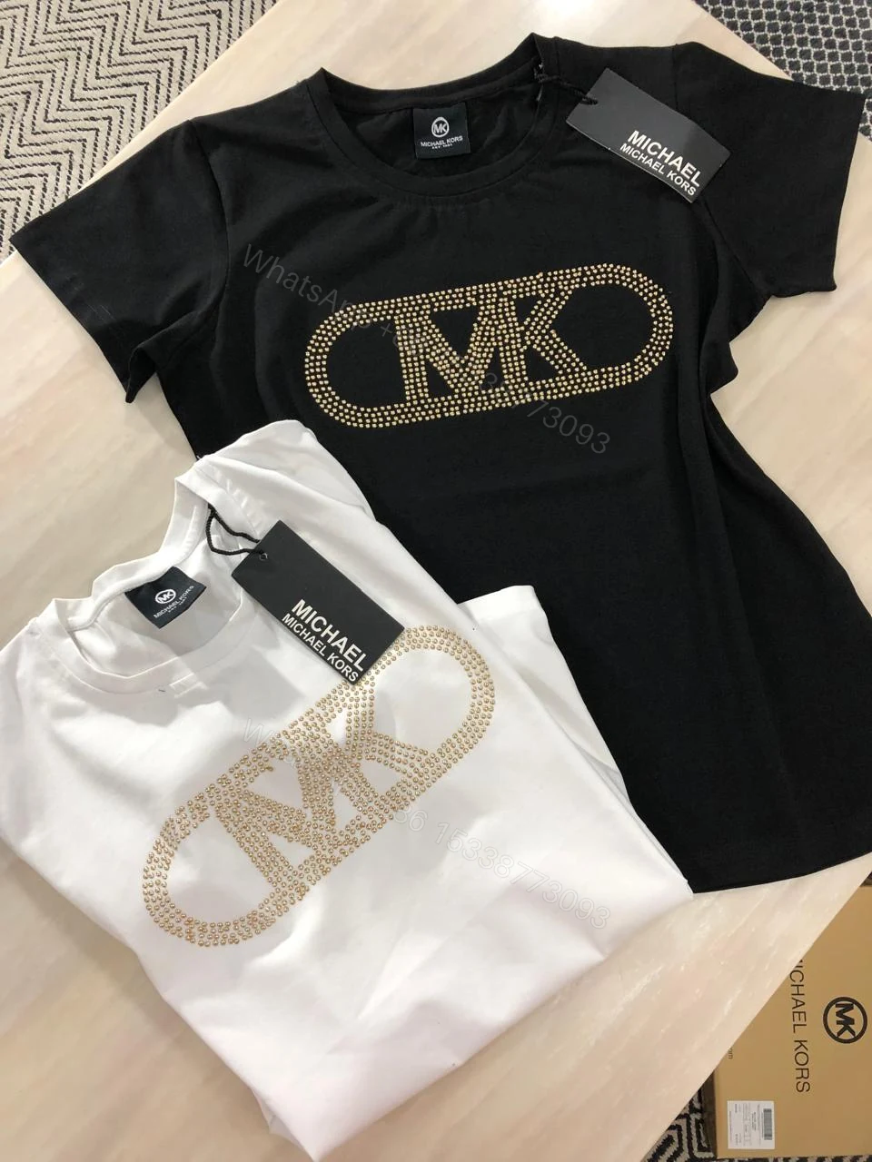 View 6 of BUY MICHAEL KORS FIRST COPY LUXURY T-SHIRT FOR WOMEN