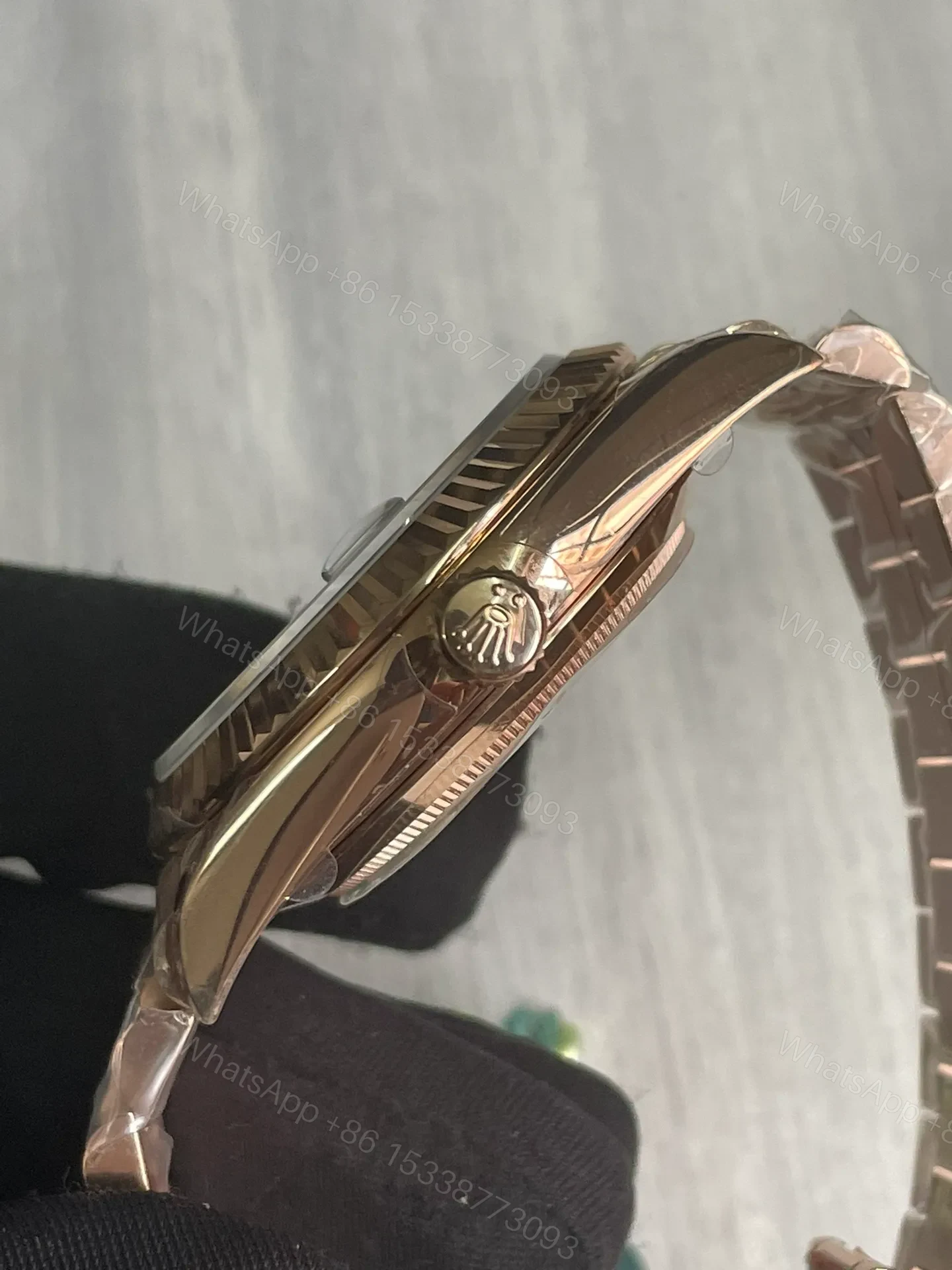 View 6 of Superclone Rolex Day-Date Olive Dial 128235 36 mm