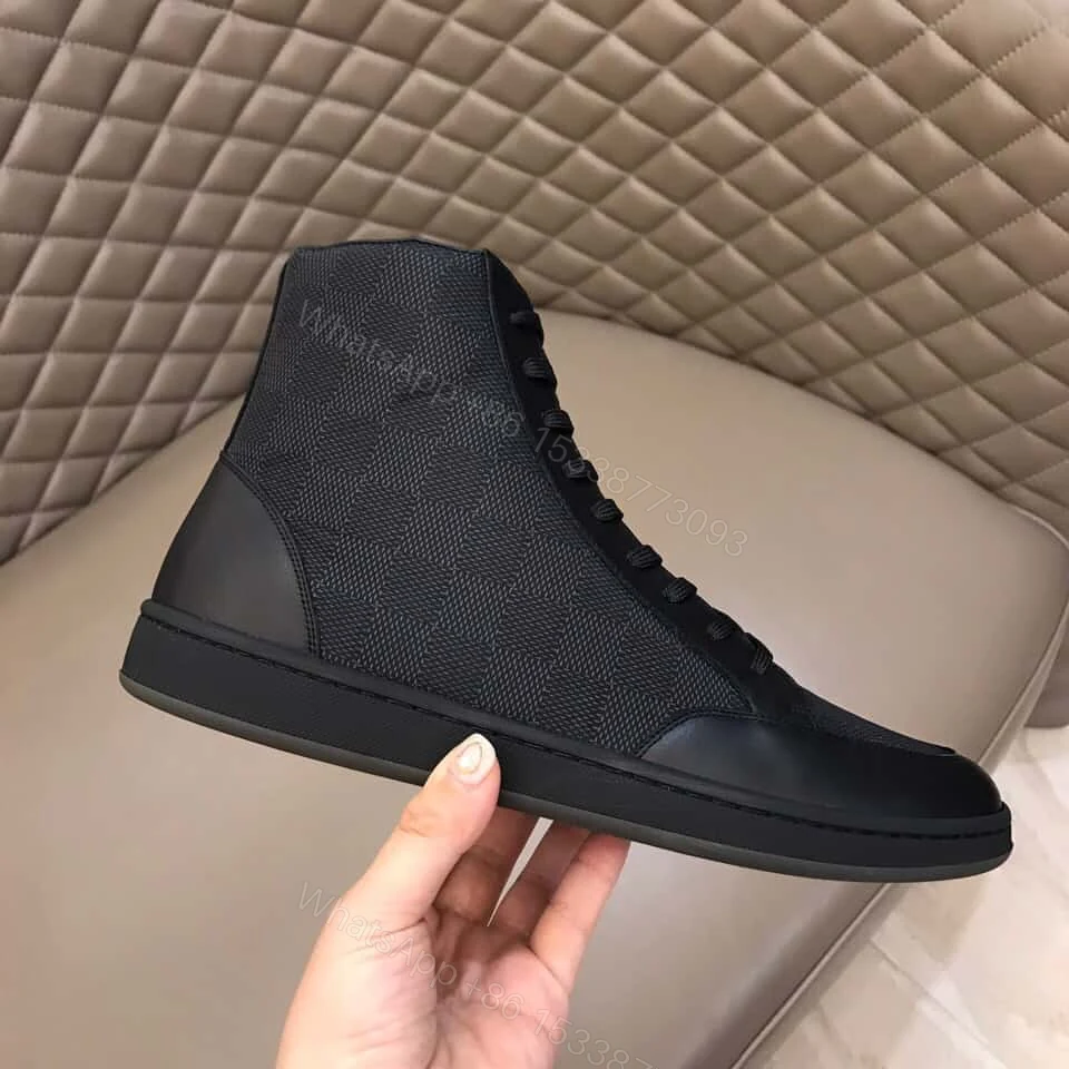 View 2 of LOUIS VUITTON OFFSHORE HIGH TOP SNEAKER ‘BLACK’ – LV47