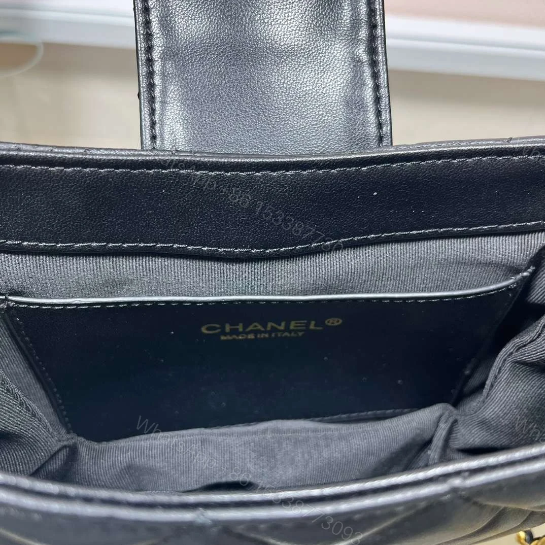 View 5 of Chanel 24C Big Logo Hobo Bag