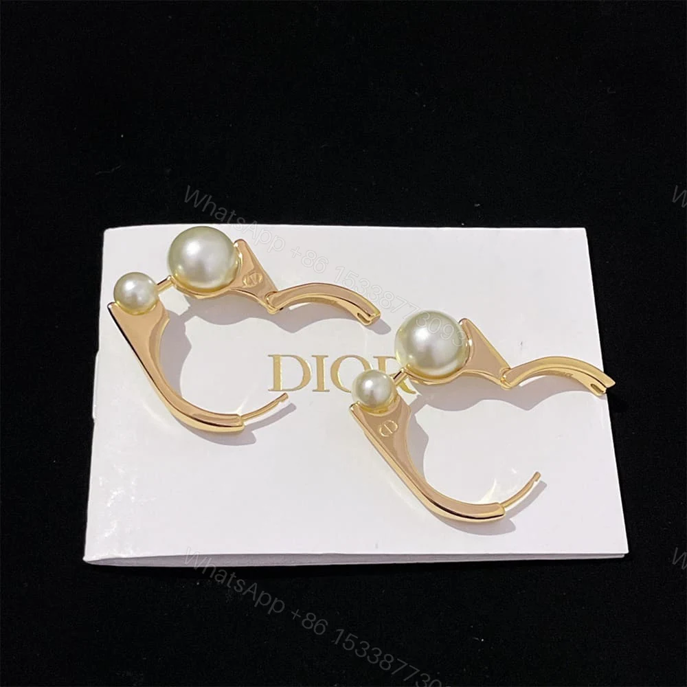 View 5 of DIOR Medium Dior Tribales New Look Earrings