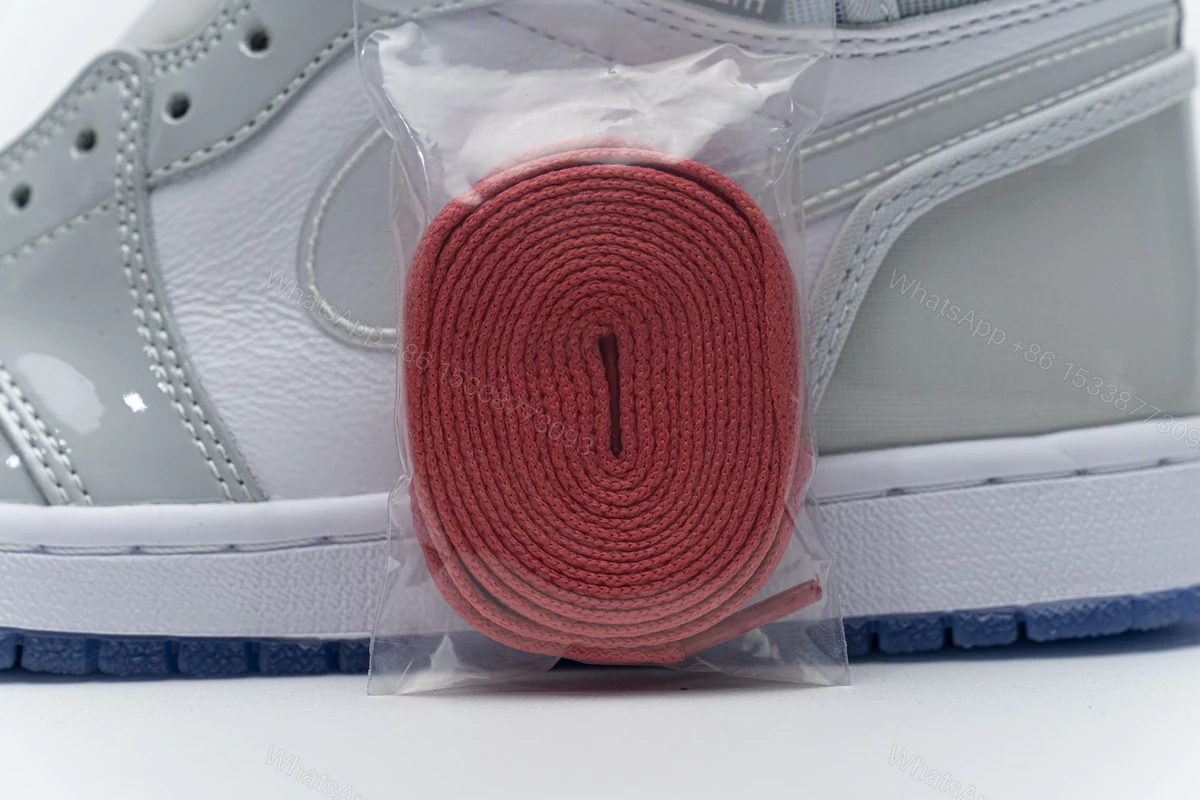 View 12 of Air Jordan 1 Retro High Zoom White Racer Blue CK6637-104