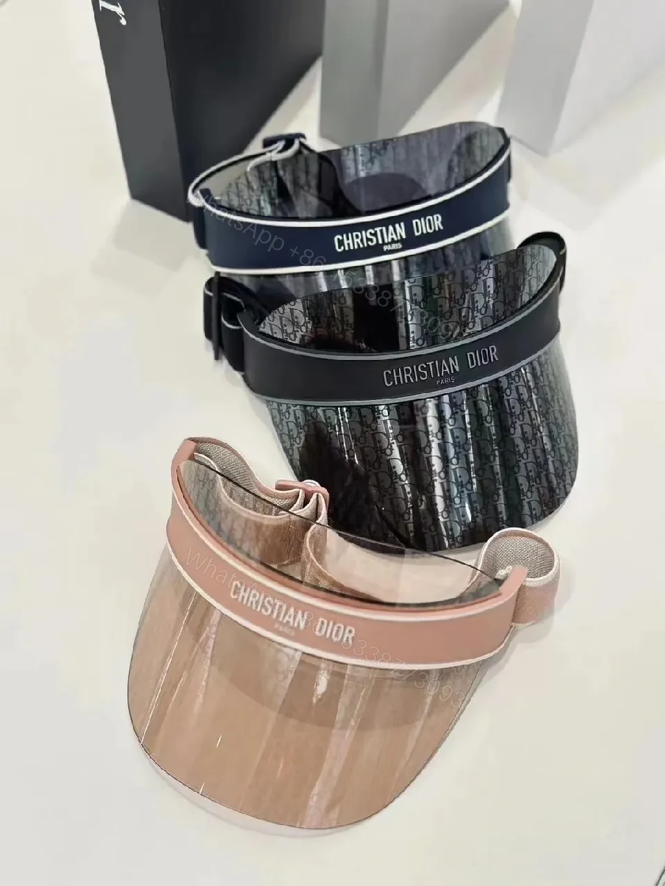 View 5 of Reflective Band Visor: Luxury-Fit, All-Season Shield