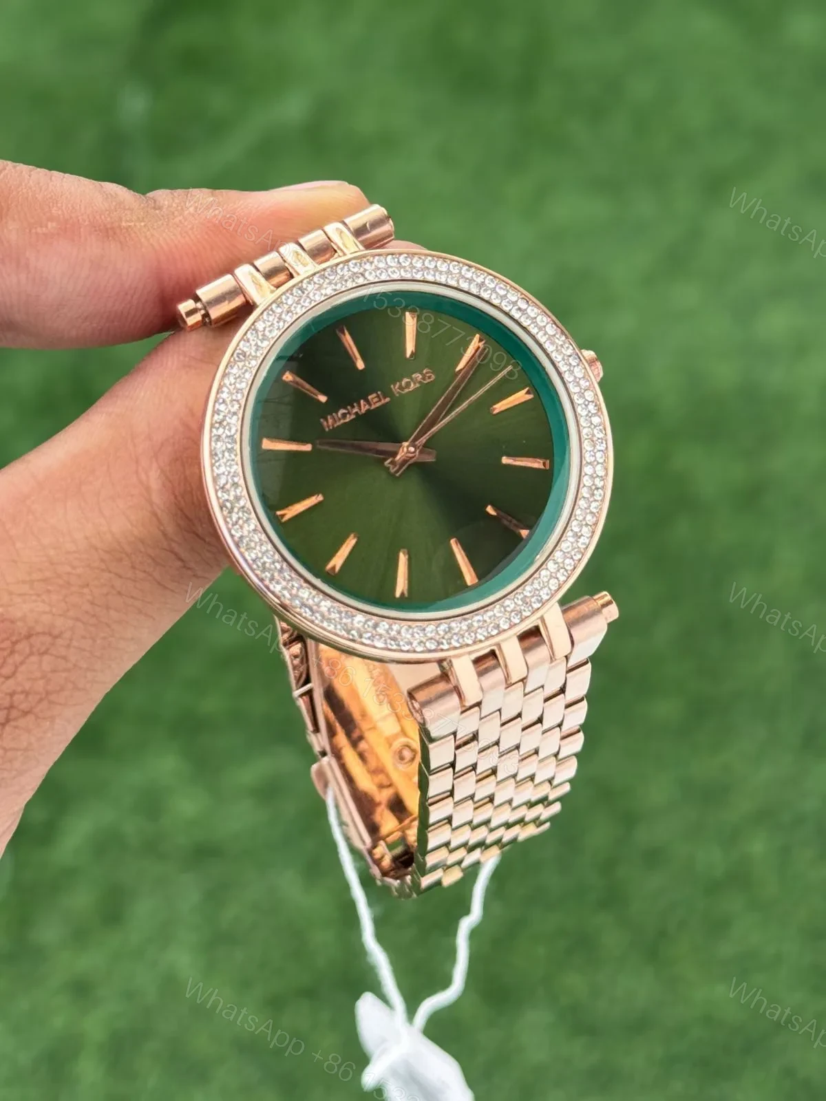 View 3 of Michael Kors Turquoise Dial Rose Gold Edition