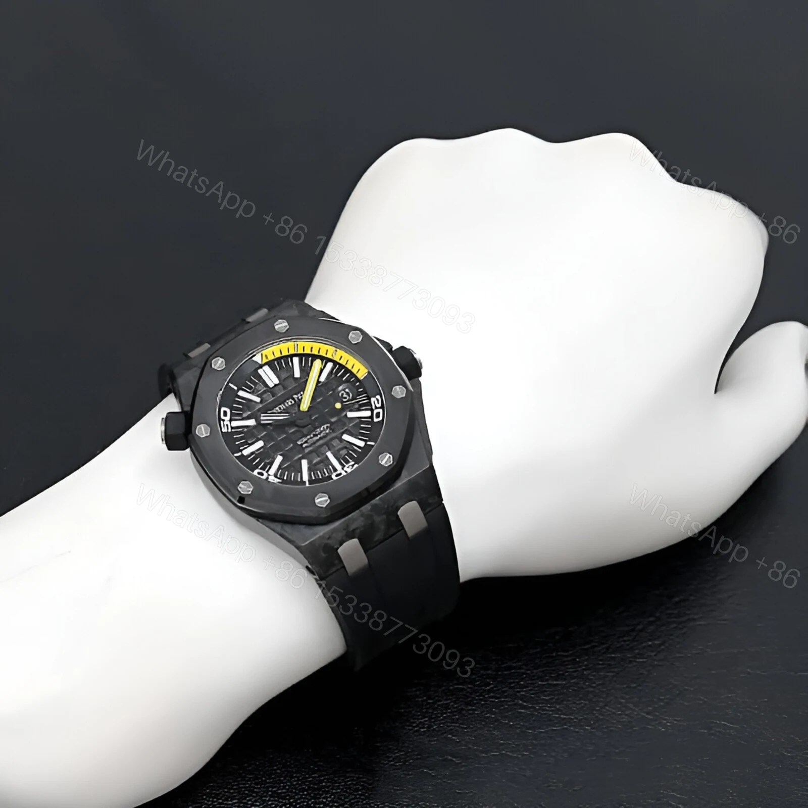 View 4 of Audemars Piguet Royal Oak Offshore 15706AU.OO.A002CA.01 Replica