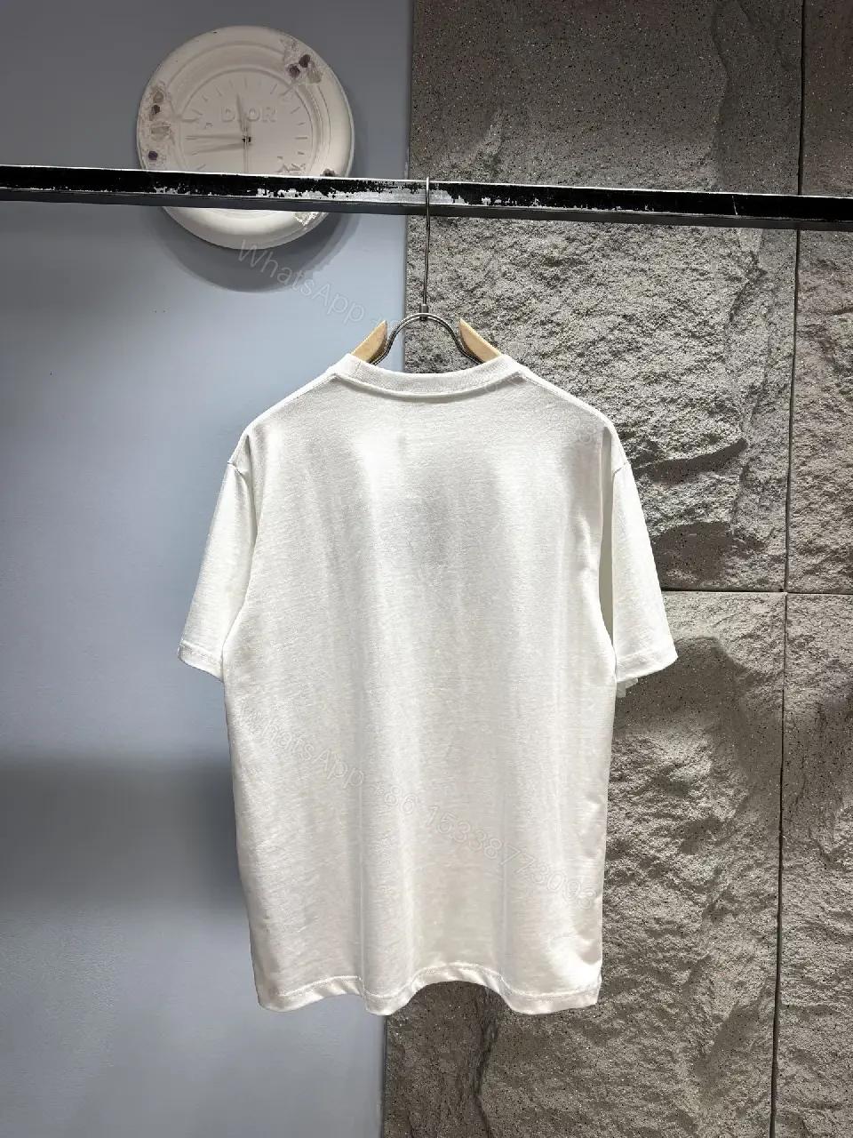 View 11 of Chic Bold Logo Cotton Tee – Modern Streetwear Fusion