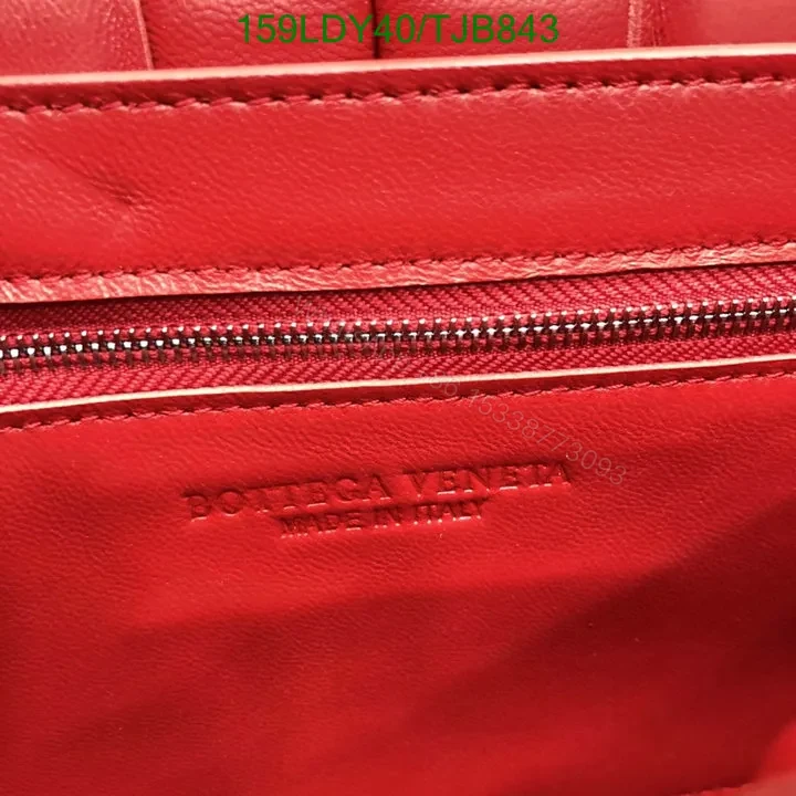 View 20 of Bottega Veneta Red Cross-Body Cassette Bag with Chain and Gold Hardware 6829