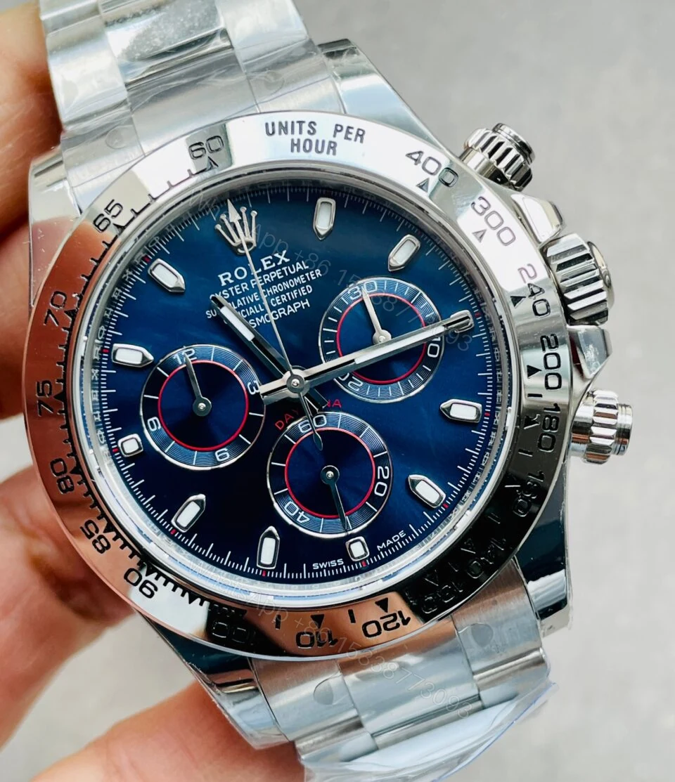 View 3 of BTF factory 1:1 Rolex Daytona 116509 Best Edition Blue Dial SA4130 V2