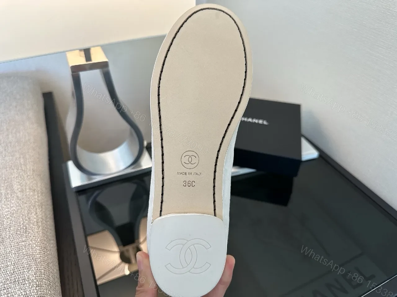 View 4 of Two-Tone Espadrille Flats: Comfortable Chic, Day-to-Night Style