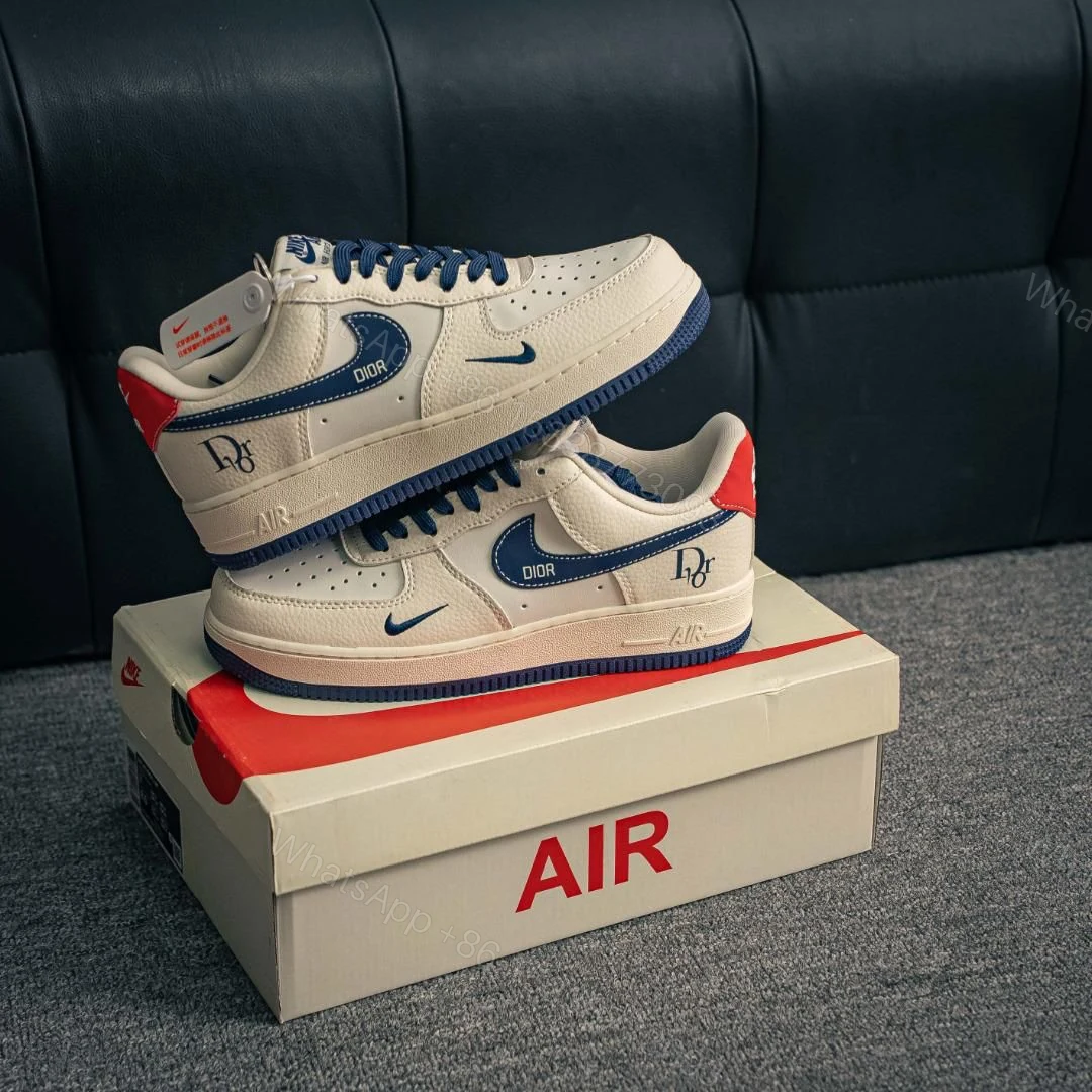 View 2 of FIRST COPY Nike Air Force 1 Dior – Premium 1st Leather Edition