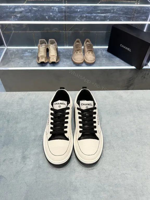 View 8 of Chanel-Inspired Low-Top Sneaker: Premium Craftsmanship