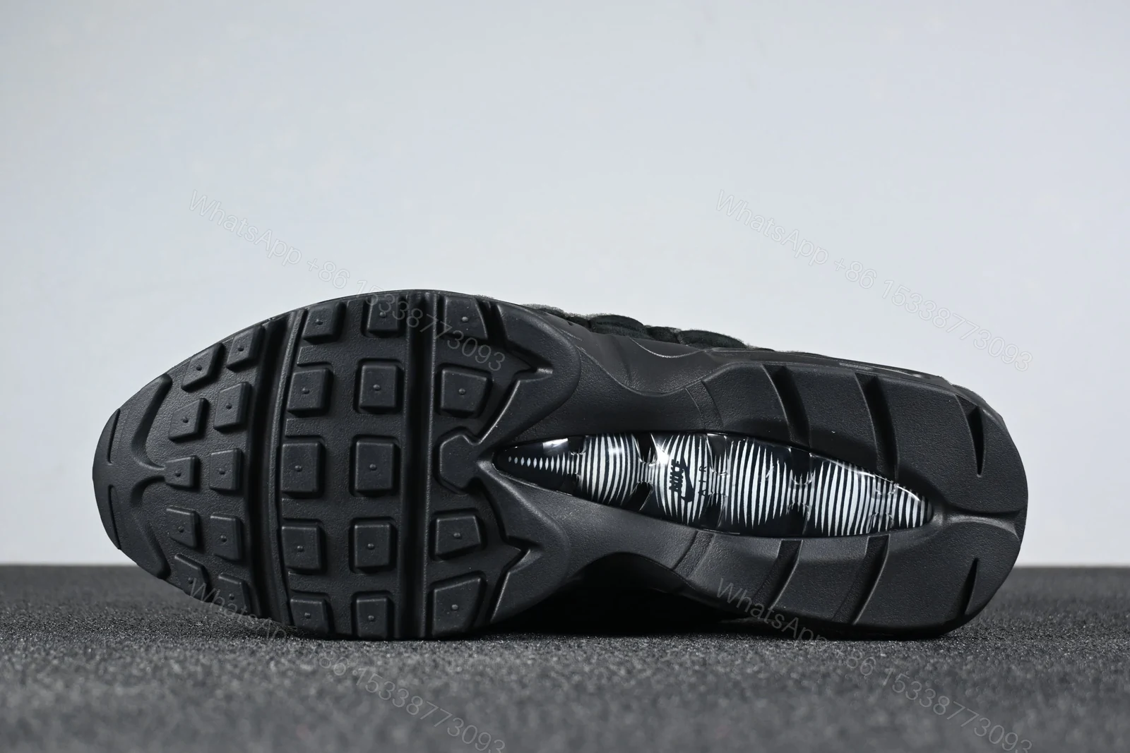 View 8 of Nike Air Max 95 Comme des Garcons Black