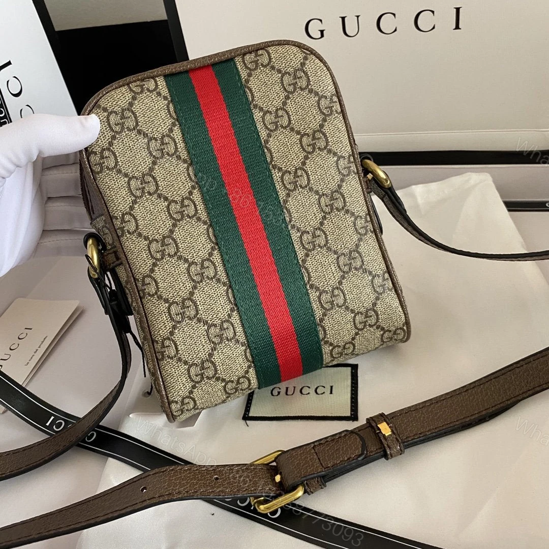 View 4 of Gucci Ophidia GG Shoulder Bag