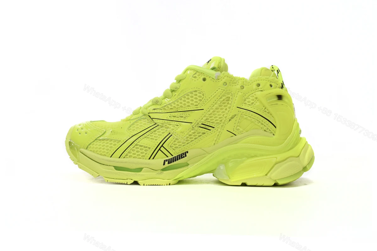 View 9 of Balenciaga Runner Fluorescent Green 677402 W3RB4 7510