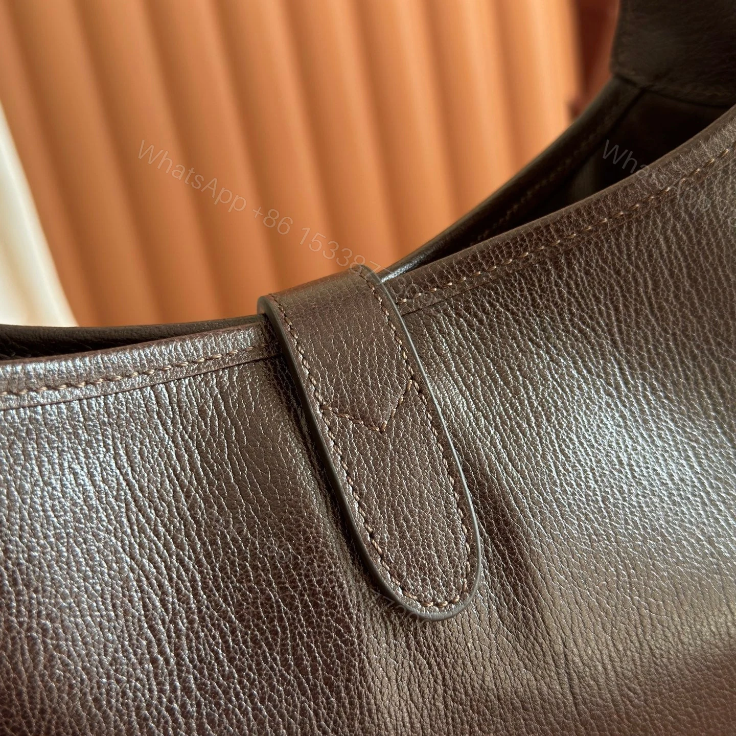 View 7 of GUCCI 26S JACKIE SLIM SHOULDER BAG 28 IN DARK BROWN CALFSKIN