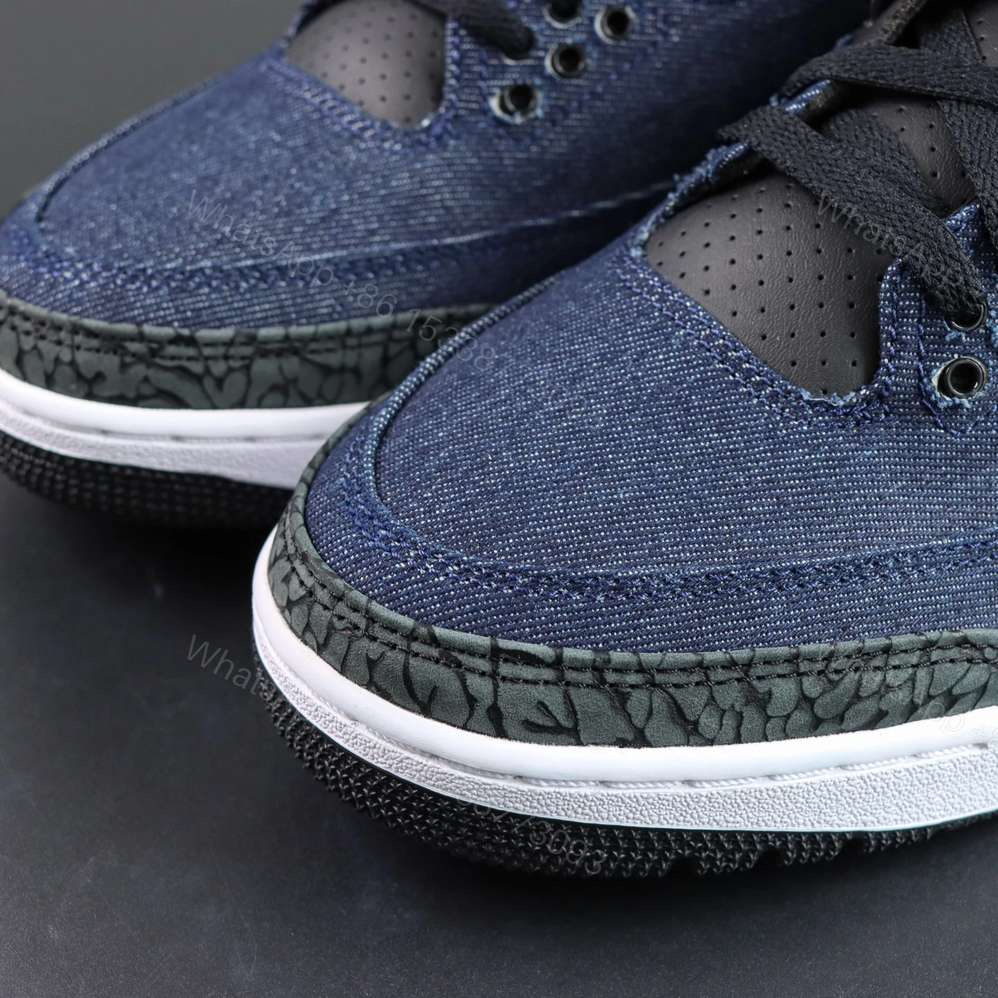 View 4 of Levis x Jordan 3 Retro Indigo