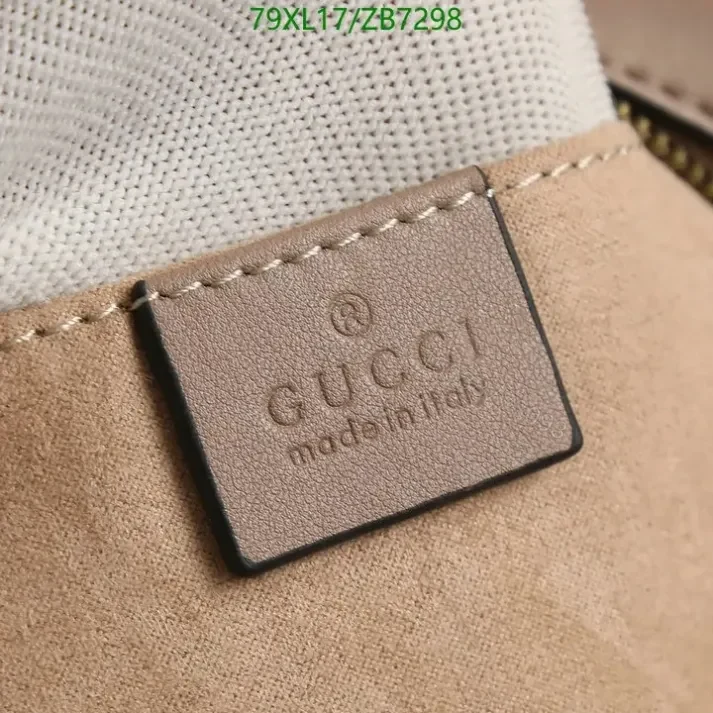 View 6 of Fake Gucci Small GG Beige Marmont Shoulder Bag ZB72988
