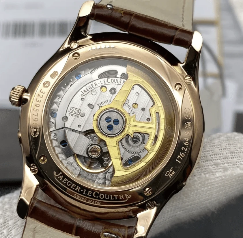 View 9 of Jaeger-LeCoultre Master Ultra Thin Moon Rose Gold Super Clone Replica