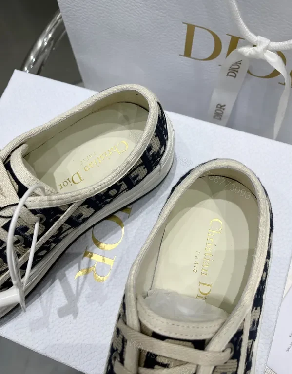 View 6 of Monochrome Dior Patterned Low-Top Sneakers: Couture Comfort