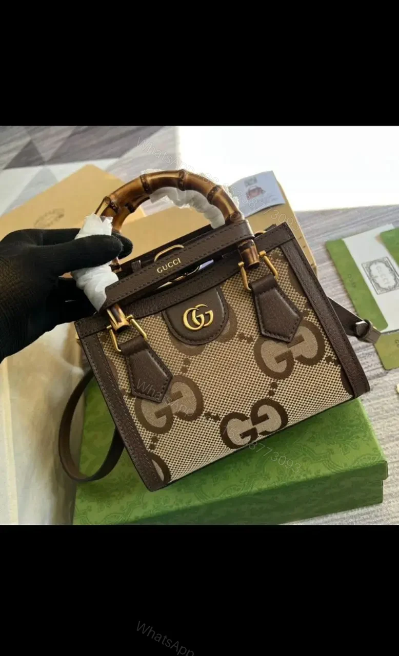 GUCCI Diana mini tote with jumbo — view 1