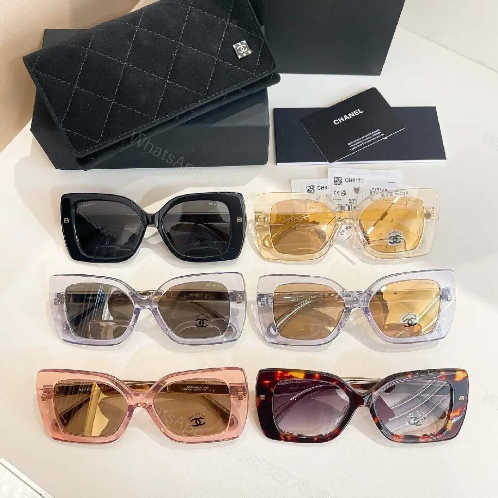 View 6 of Quilted Bold Sunglasses on Chain – Luxe Everyday Shield