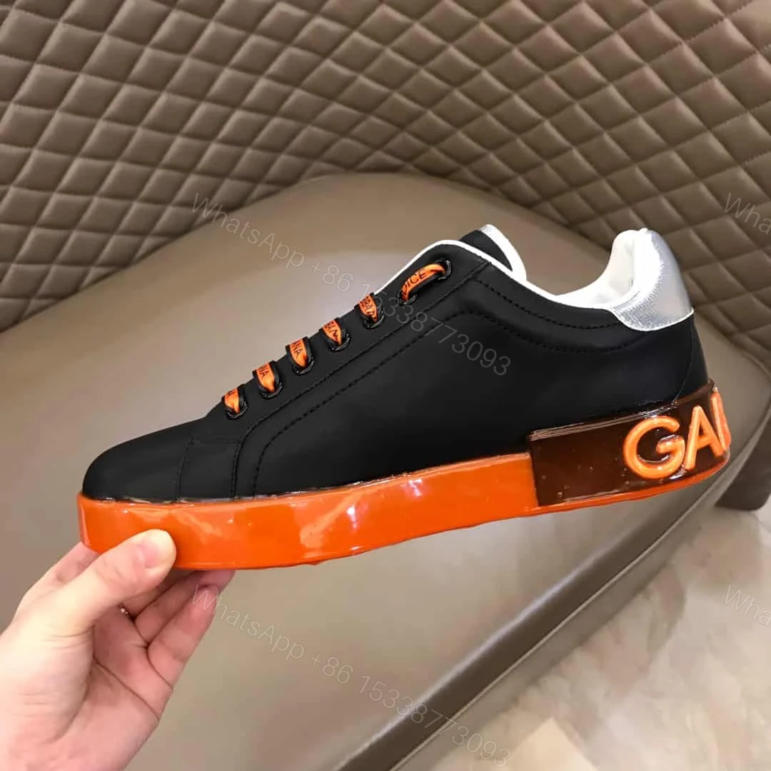 View 8 of DOLCE & GABBANA PORTOFINO MELT SNEAKERS IN PRINTED NAPPA CALFSKIN – DG18