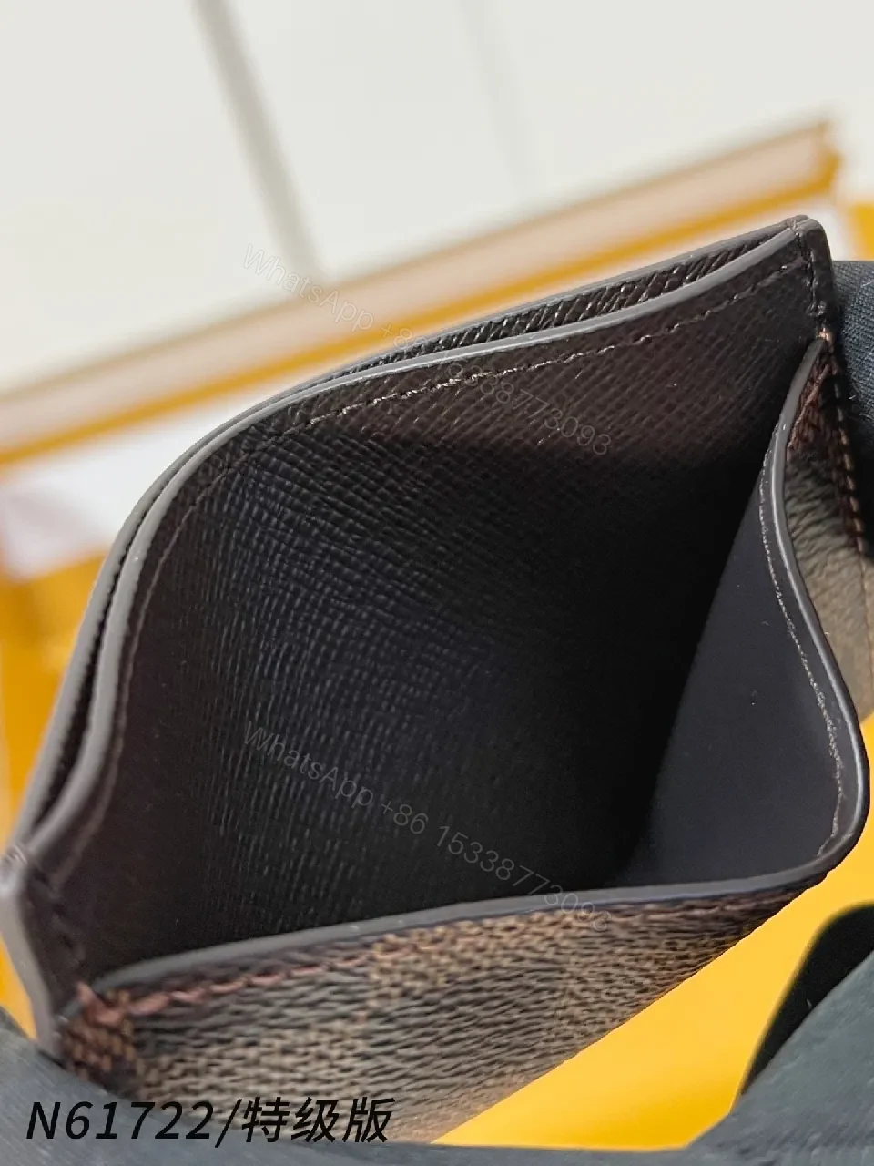 View 4 of Compact Cardholder: Patterned Luxury, Everyday Essential