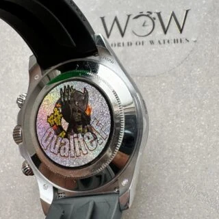 View 5 of QF factory 1:1 Rolex Daytona 116519 Best Edition Real Meteorite Dial SH4130 V3
