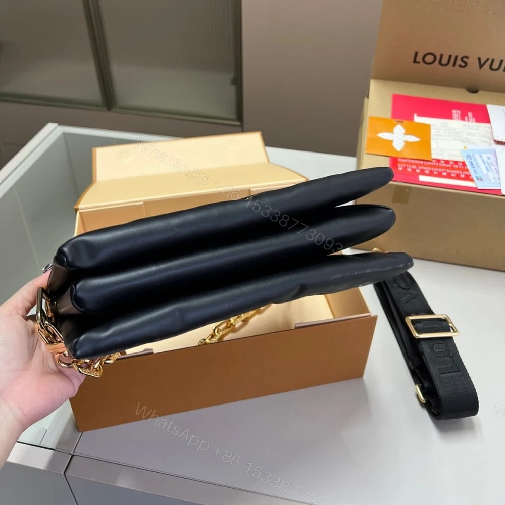 View 5 of Louis Vuitton Coussin PM Black Gold 26Cm M12448