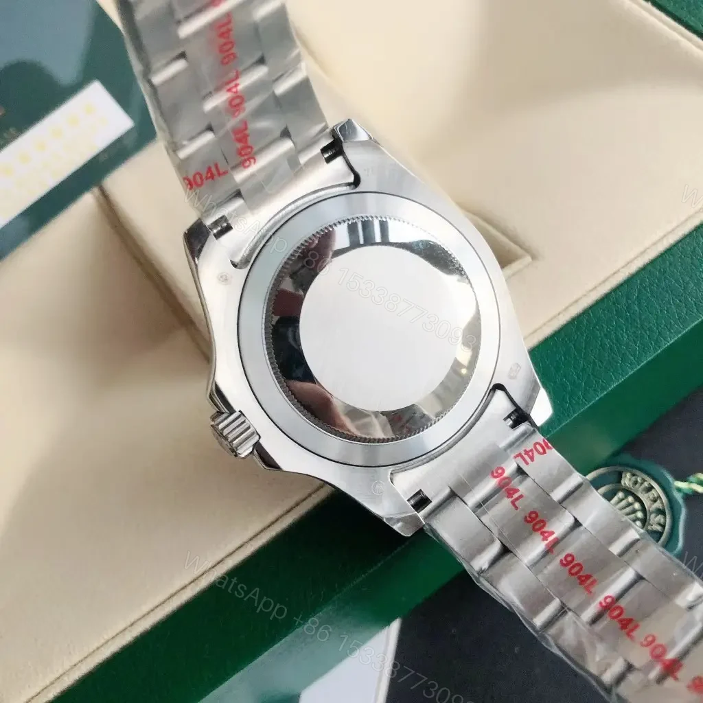 View 6 of Fake Rolex Yacht-Master 40 Oystersteel Platinum Replica 116622-0001
