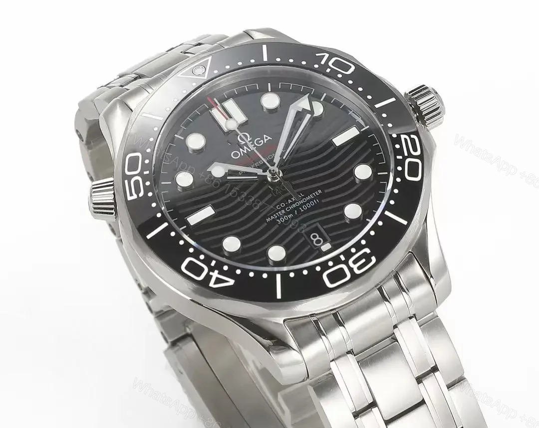 View 3 of Omega Seamaster Planet Ocean 600m Co-Axial Master Chronometer 42mm Black Dial Stainless Steel Watch