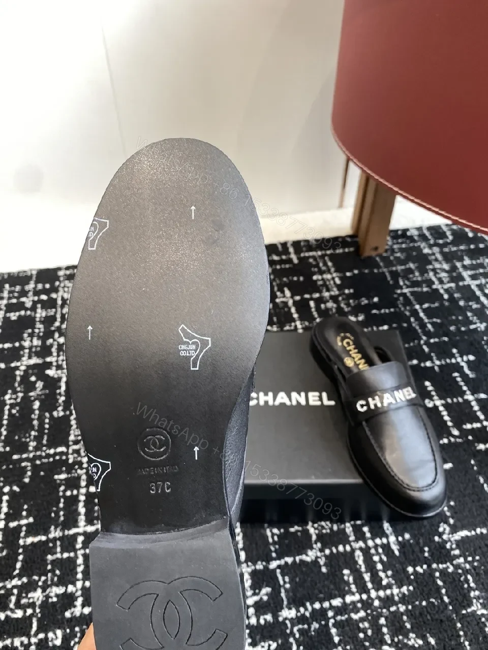 View 3 of Effortless Chic Slip-Ons Luxury Leather Sandals