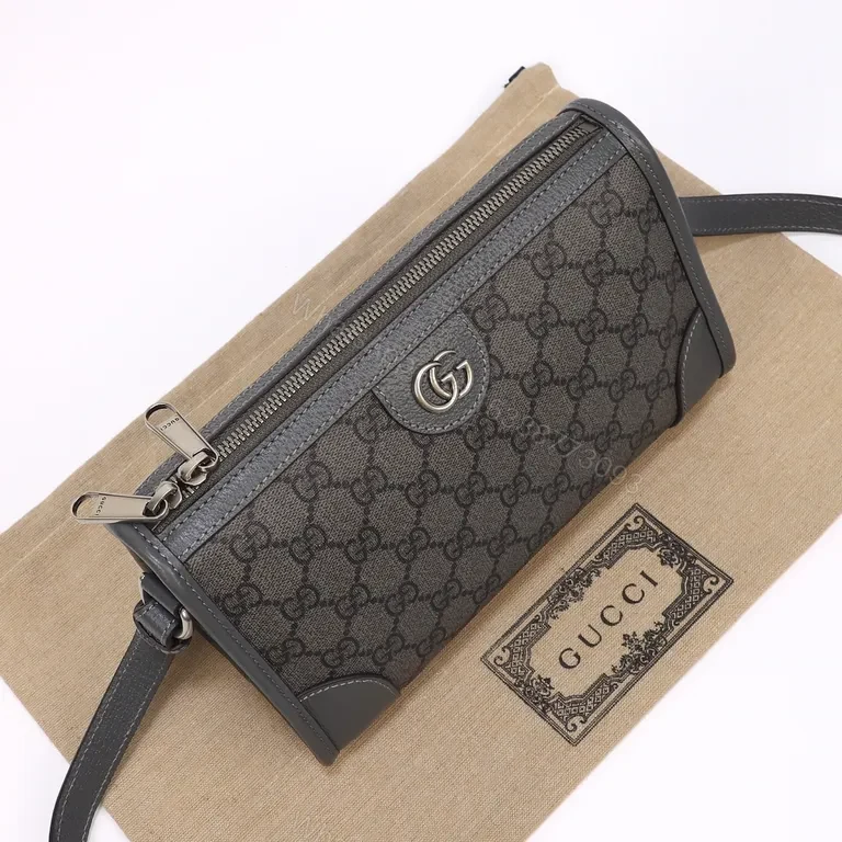 View 5 of Compact Signature Crossbody: G GG Supreme with Subtle Hardware
