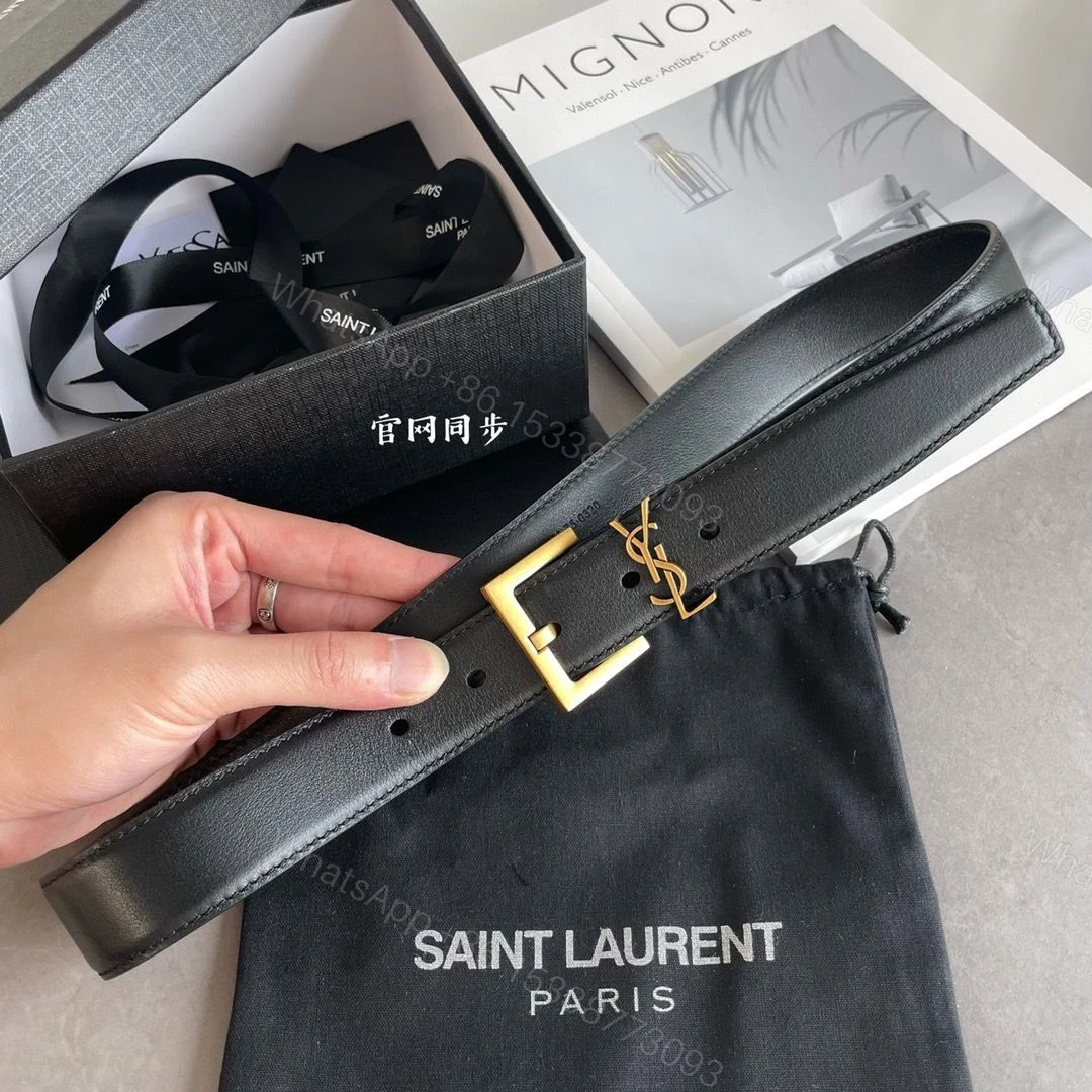 View 2 of FIRST COPY SAINT LAURENT (ysl) Women's Belt