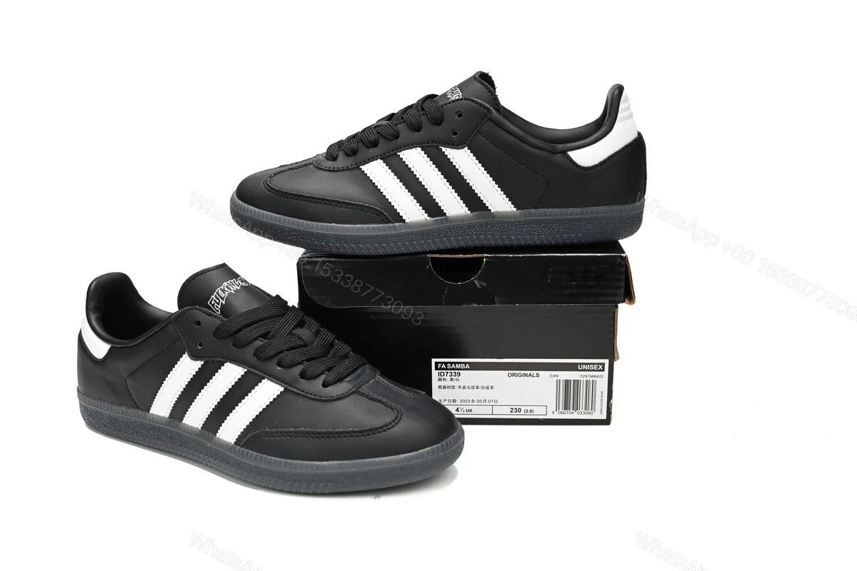 View 2 of adidas Samba Fucking Awesome Jason Dill Black ID7339