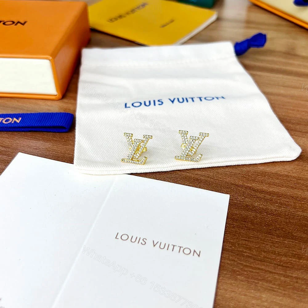 View 3 of LV ICONIC LOUISA EARRINGS