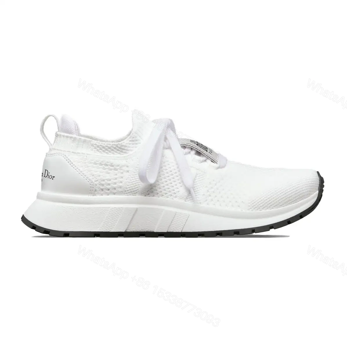 DIOR RUN’N’DI0R SNEAKERS WHITE TECHNICAL MESH – CD243 — view 1