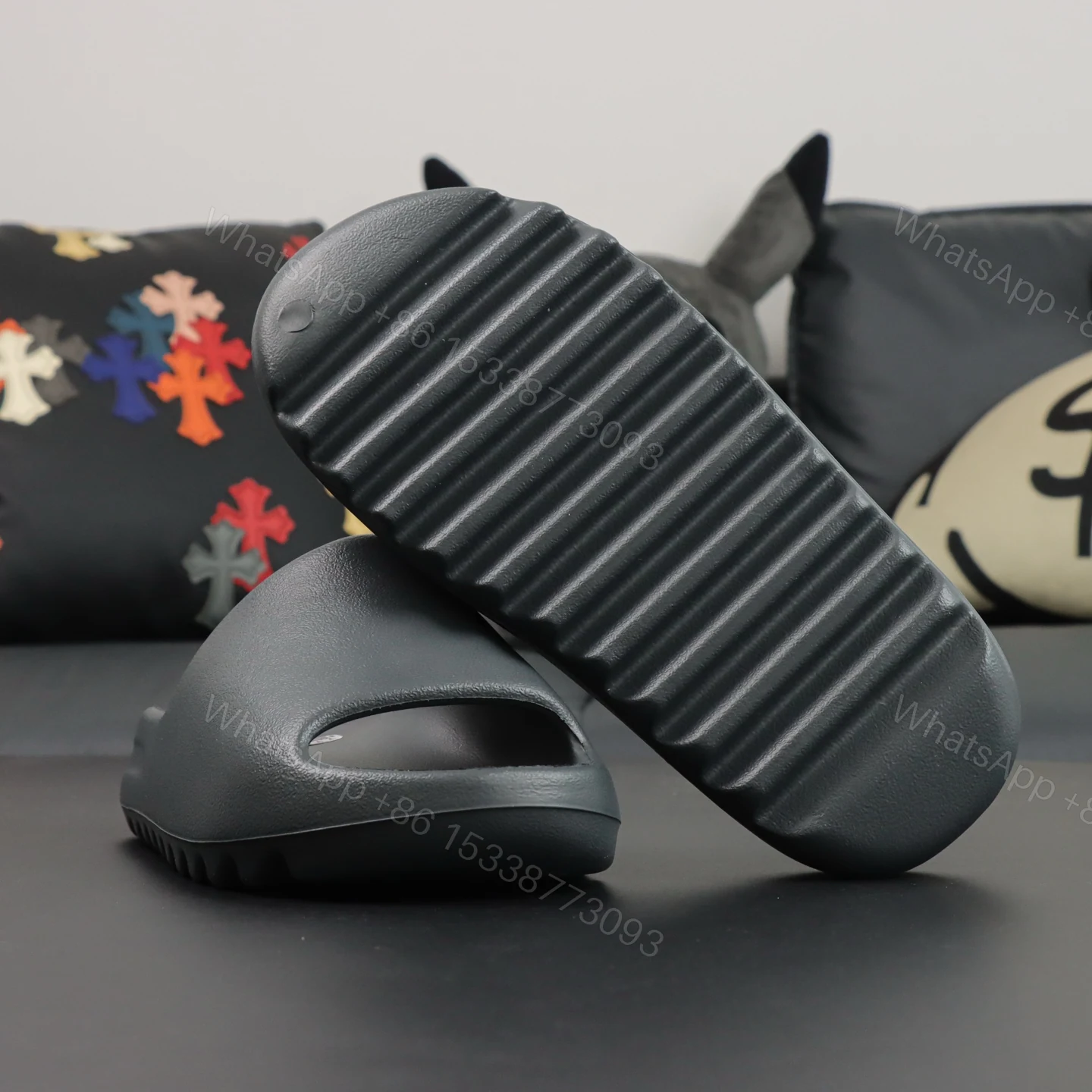 View 3 of Yeezy Slide Granite Reps