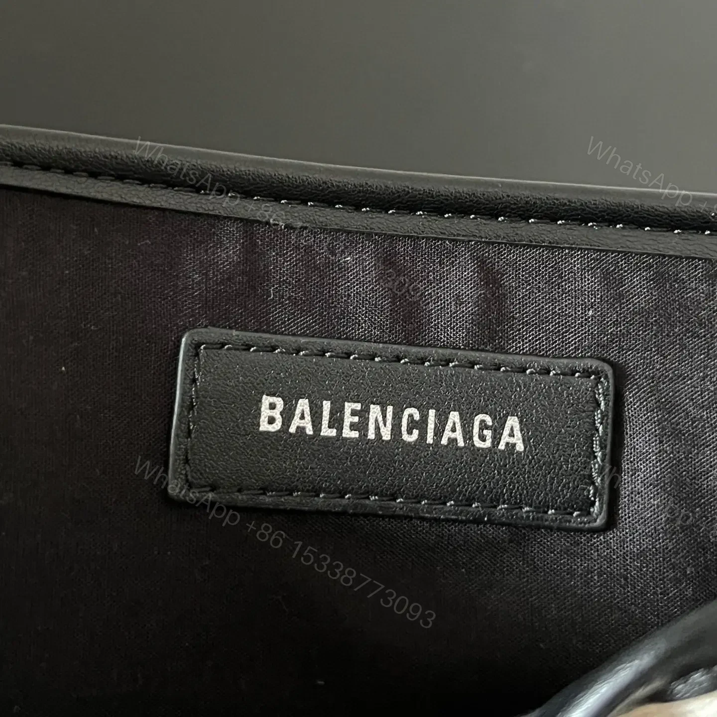 View 13 of 高仿BalenciagaNavyCabas帆布Tote包26CM