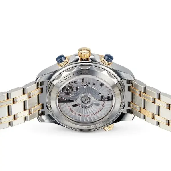 View 5 of Replica Omega Seamaster Men Automatic Blue Stainless Steel Watch O21020445103001