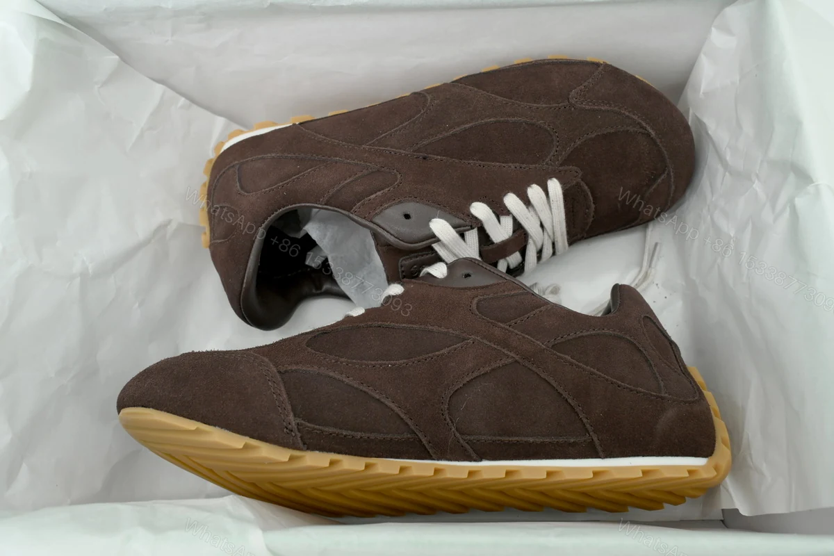 View 6 of Bottega Veneta Orbit Sneaker 'Brown' 851621 V3MS0 2113