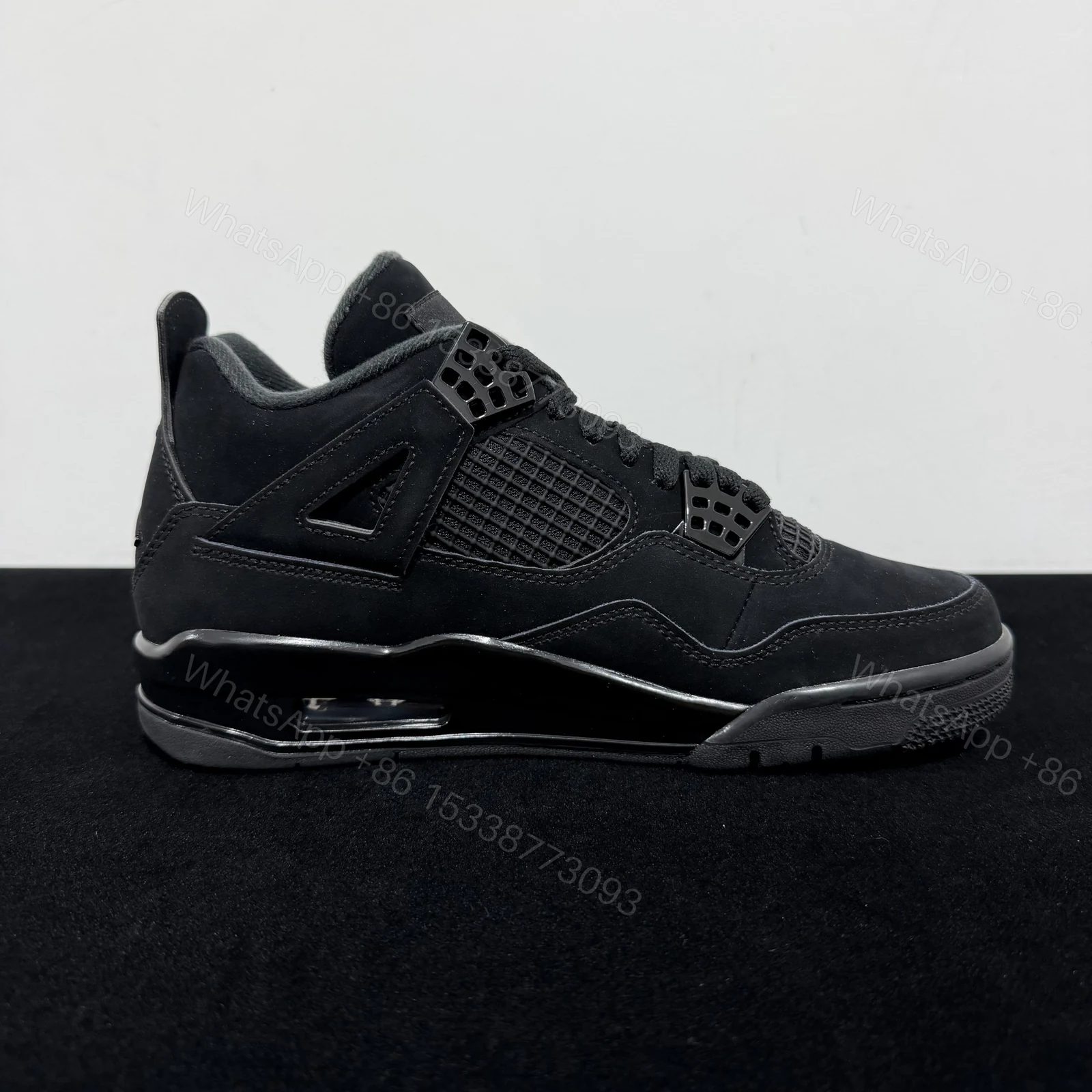 View 2 of Air Jordan 4 Retro Black Cats Reps
