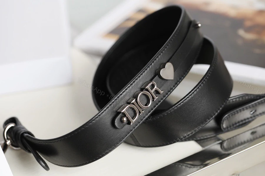 View 5 of Dior My Lady Like Auth Women’s Handbag Black Silver Lock 20x16cm