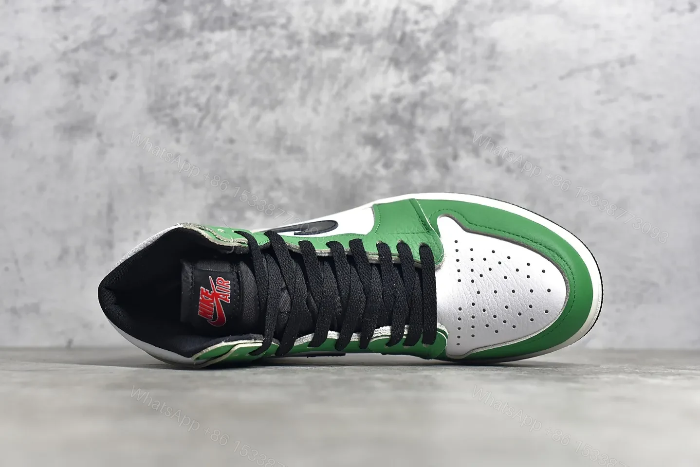 View 5 of Air Jordan 1 Retro High “Lucky Green” Reps