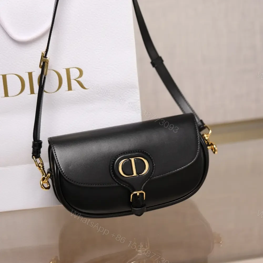 View 3 of 高仿Dior*Bobby系列單肩腋下包黑色免檢版