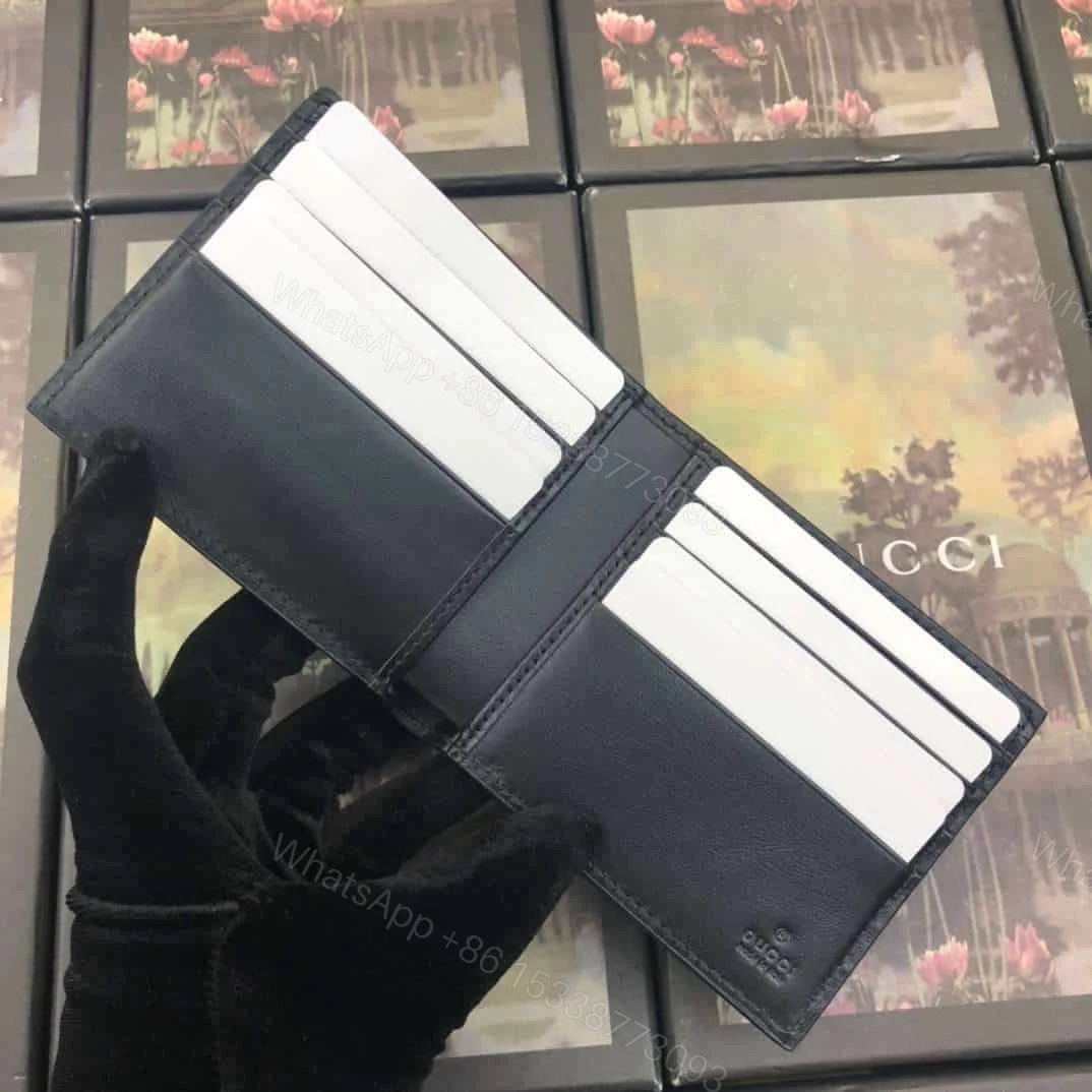 View 4 of WALLET WITH GUCCI BLADE EMBROIDERY