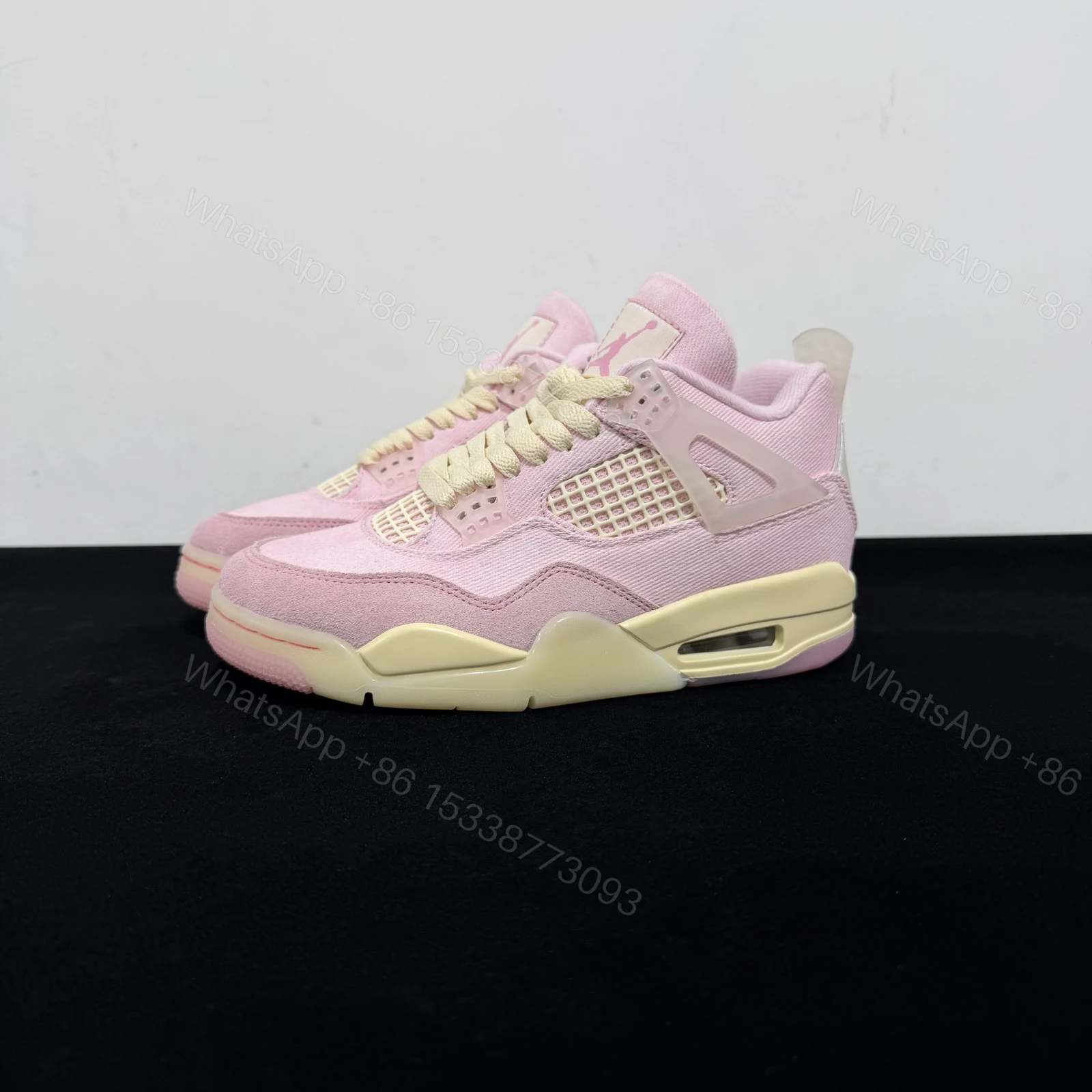 View 7 of Air Jordan 4 Pearl Pink and Iced Carmine Reps