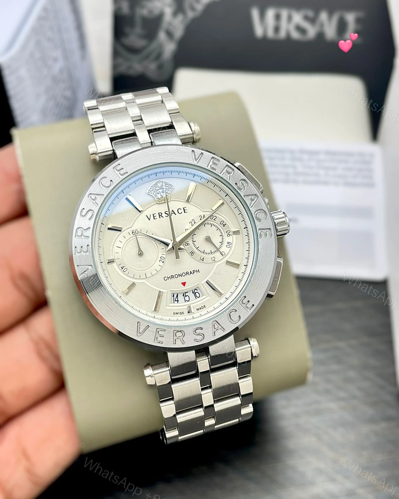 View 4 of FIRST COPY Versace Watch For Men