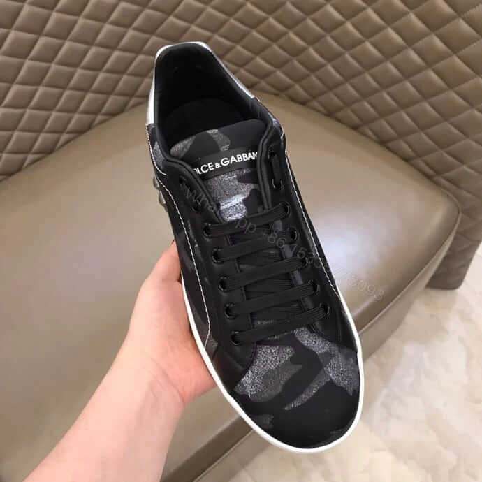 View 5 of DOLCE & GABBANA PRINTED LOW-TOP TRAINERS – DG10