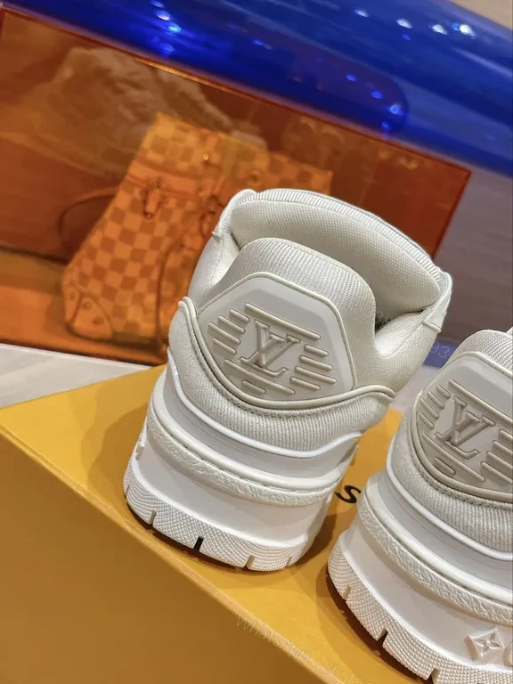 View 8 of Chunky Textured Sneaker â€” Luxe LV-Inspired Comfort Sneaker